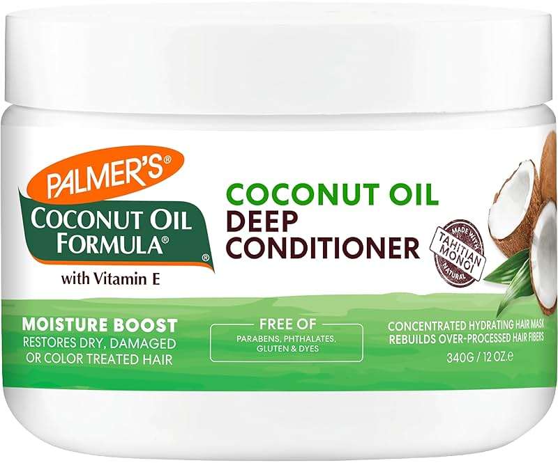 Palmer's Coconut Oil Formula Moisture Boost Deep Hair Conditioner, 12 Fl Oz | Palmer's - Image 1