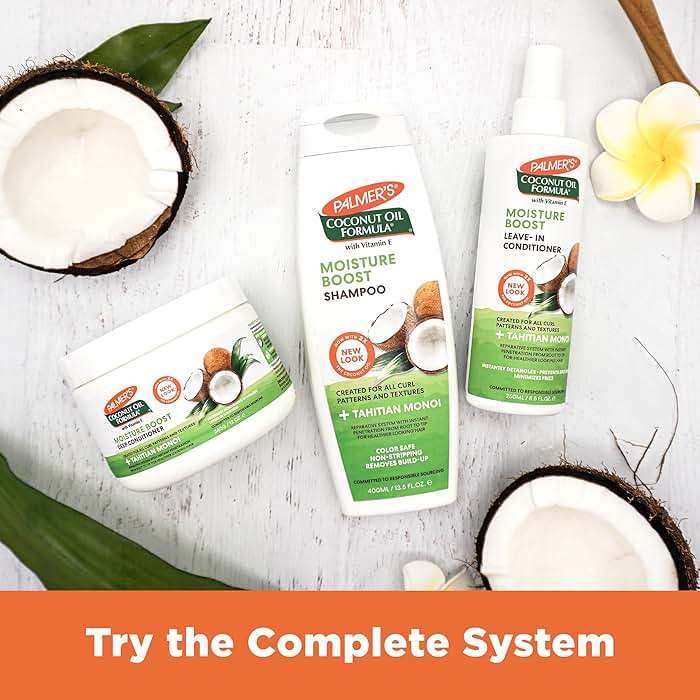 Palmer's Coconut Oil Formula Moisture Boost Deep Hair Conditioner, 12 Fl Oz | Palmer's - Image 8