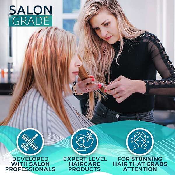 Biotin Hair Thickening Serum for Men and Women - Intense Strengthening Treatment Product with Natural Botanical Oil Blend to Help Boost Thin Hair - Repair Thinning Hair, Increase Volume and Shine - Image 6