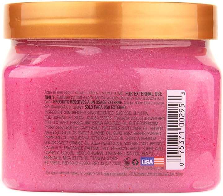 Tree Hut Cotton Candy Body Scrub, Exfoliating & Hydrating Sugar Scrub with Shea Butter & Essential Oils, Smooth Skin, Body Exfoliator For All Skin Types, Self Care Gifts for Women, Vegan, 18 Oz - Image 3