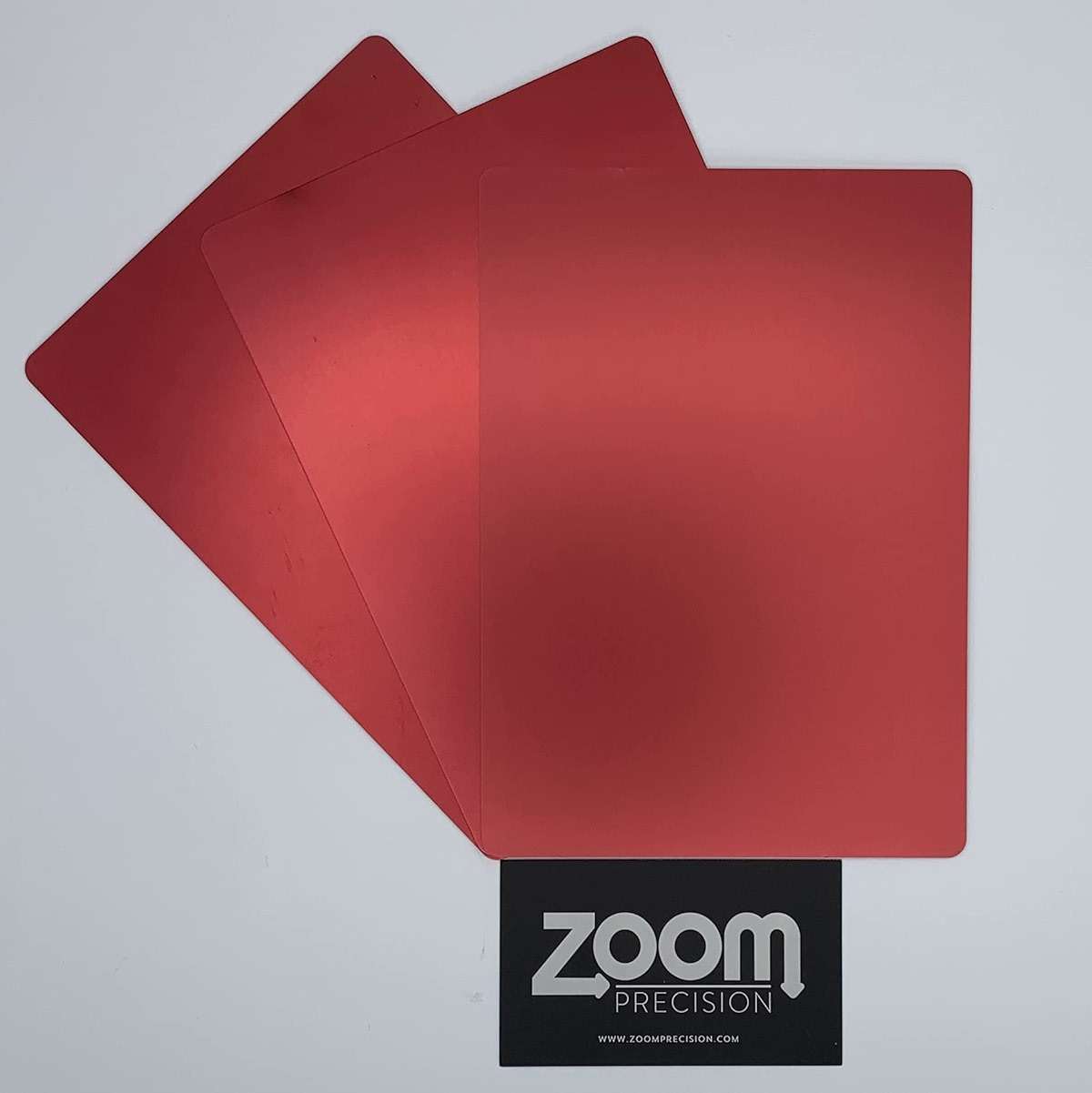Metal Engraving Sheets for Etching with Maker, Explore Air 2, Silhouette Cameo 4, Brother Scan and Cut Zoom Precision Engraving Tool Tip Engraver; Blank Anodized Aluminum Sheets for Crafting - 3 Pack - Image 2
