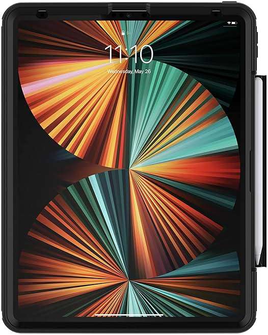 OtterBox Defender Series Case for iPad Pro 12.9-inch (6th, 5th, 4th & 3rd Gen) - BLACK, Rugged, Durable, Multi-Layer Protection (Single Unit Ships in Polybag, Ideal for Business Customers) - Image 3