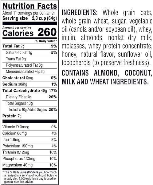 Quaker Simply Granola Honey & Almond, (Pack of 2) - Image 2