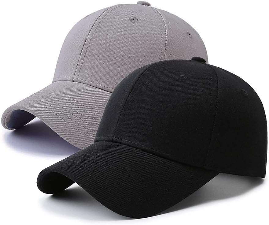 PFFY 2 Packs Baseball Cap Golf Dad Hat for Men and Women - Image 1