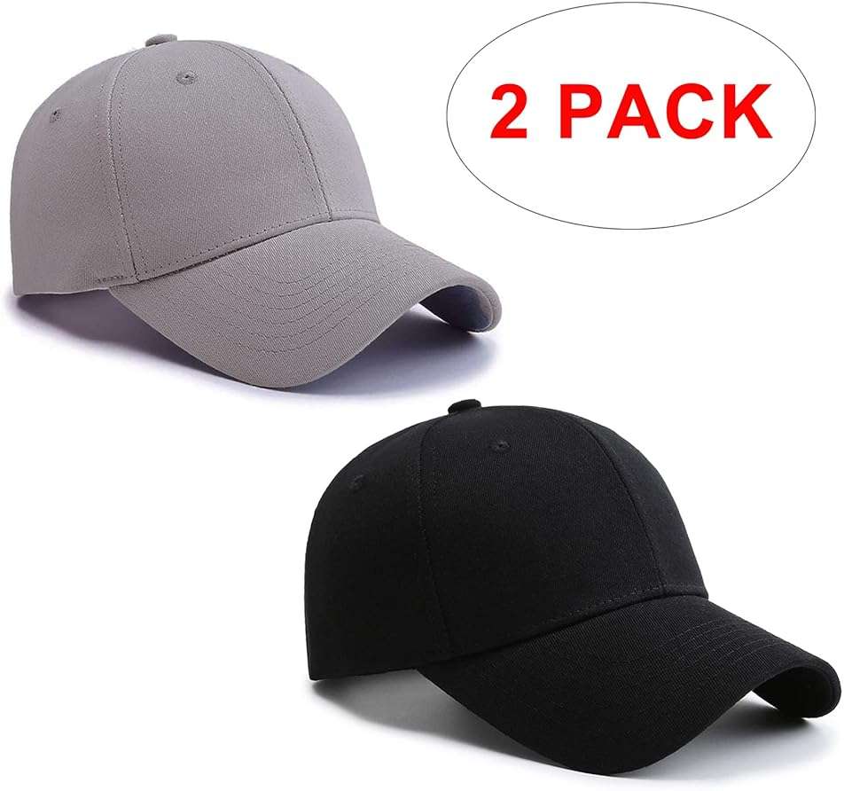 PFFY 2 Packs Baseball Cap Golf Dad Hat for Men and Women - Image 2