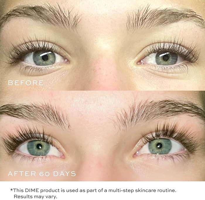 DIME Beauty Eyelash Boost Serum - Lash Growth Serum with Peptides & Amino Acids for Longer, Thicker, Healthier Lashes, Prostaglandin-Free, 0.20 oz / 6 ml - Image 4