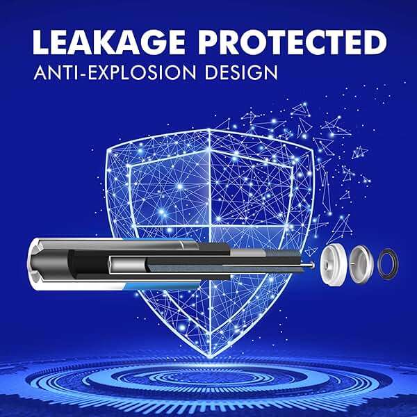 Voniko - Premium Grade AA Batteries - (100 Pack) - Alkaline Double A Battery - Ultra Long-Lasting, Leakproof 1.5v Batteries - 10-Year Shelf Life - Image 2