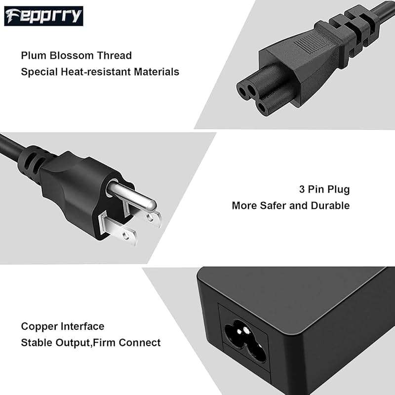 Fepprry 65W USB C Laptop Charger Compatible with Lenovo Thinkpad/Yoga/Chromebook, ADLX65YDC2A Replacement for Lenovo Laptop Charger - Image 4