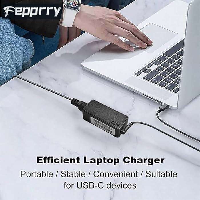 Fepprry 65W USB C Laptop Charger Compatible with Lenovo Thinkpad/Yoga/Chromebook, ADLX65YDC2A Replacement for Lenovo Laptop Charger - Image 5