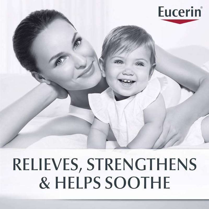 Eucerin Baby Eczema Relief Cream and Body Wash (13.5 Fl Oz) + Baby Eczema Cream (8 Oz), Fragrance Free Skin Care Set with Colloidal Oatmeal (Skin Protectant) - Image 7
