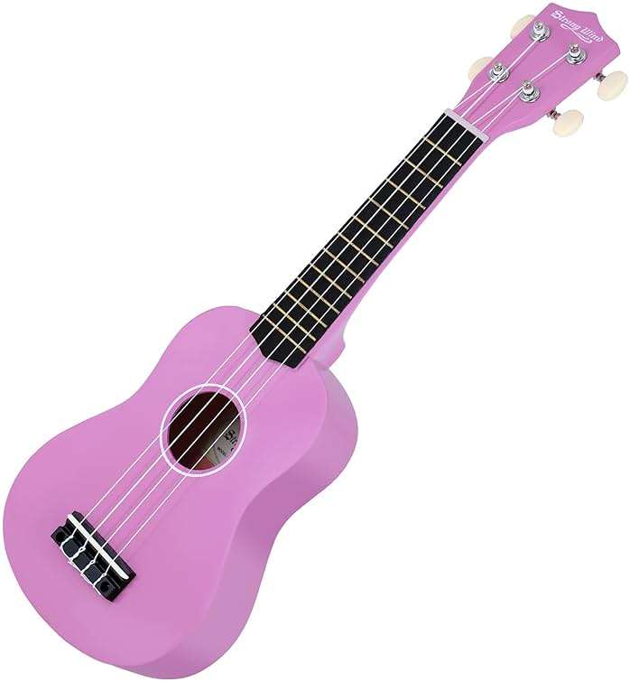 Strong Wind Soprano Ukulele 21 Inch Basswood Ukeleles for Beginners Four Strings Hawaiian Guitar Easter Ukulele for Adults Teenagers, Purple - Image 6