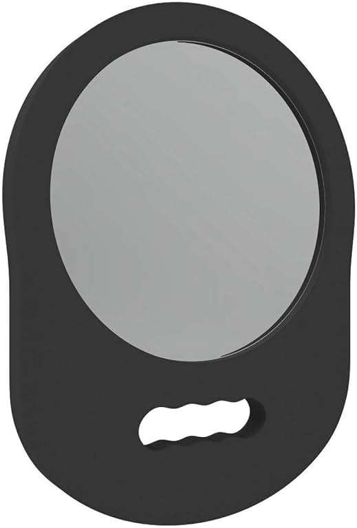 L3 Foam Mirror - Premium Quality Glass - Use for Hair Cuts and Shaving - Elegant and Stylish Design - Slim and Shockproof - Self Cut Mirror - Image 1