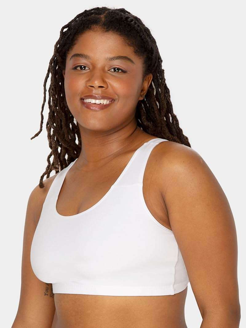 Fruit of the Loom Women's Built Up Tank Style Sports Bra Value Pack - Image 2