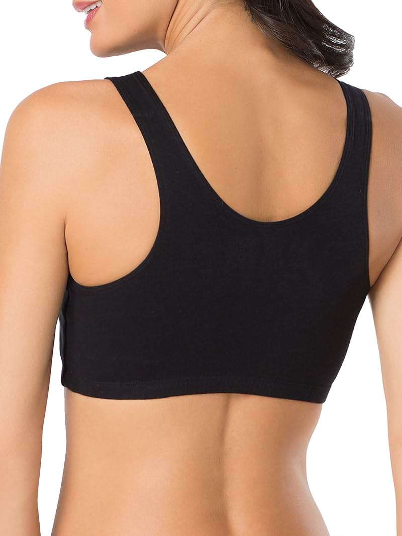 Fruit of the Loom Women's Built Up Tank Style Sports Bra Value Pack - Image 6
