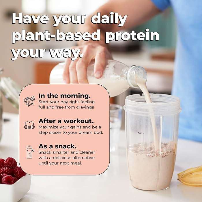 Future Kind Vegan Protein Powder, Vanilla, Pea Plant Protein for Lean Muscle with Iron & Fiber, Whey-Free, Sugar-Free, Soy-Free, Non-Dairy (34 Servings) - Image 8