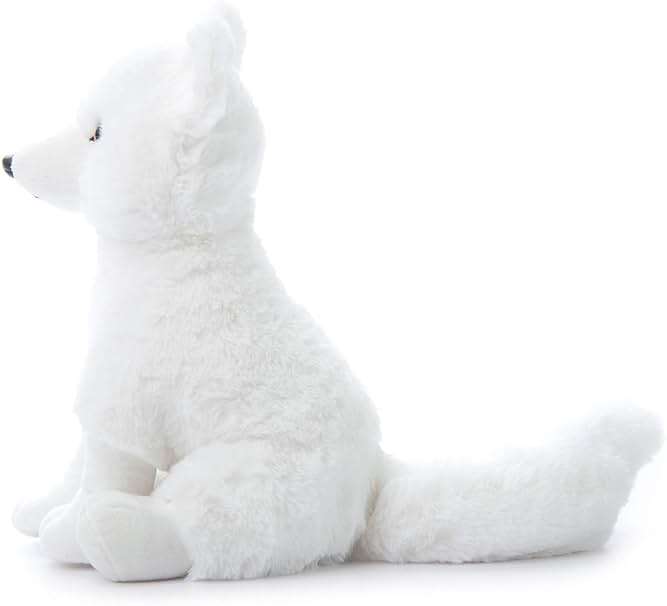 The Petting Zoo Arctic Fox Stuffed Animal, Gifts for Kids, Wild Onez Zoo Animals, Arctic Fox Plush Toy 12 inches - Image 11