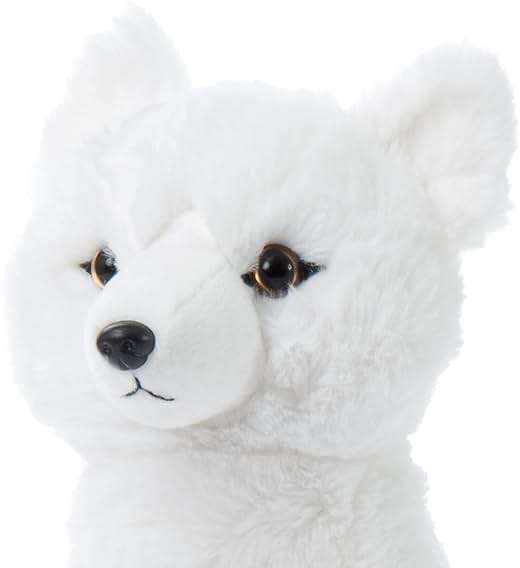 The Petting Zoo Arctic Fox Stuffed Animal, Gifts for Kids, Wild Onez Zoo Animals, Arctic Fox Plush Toy 12 inches - Image 10