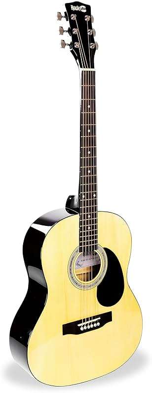 RockJam Acoustic Guitar Kit with Stand, Tuner, Gig Bag, Strap, Picks, Spare Strings & Lessons - Image 3