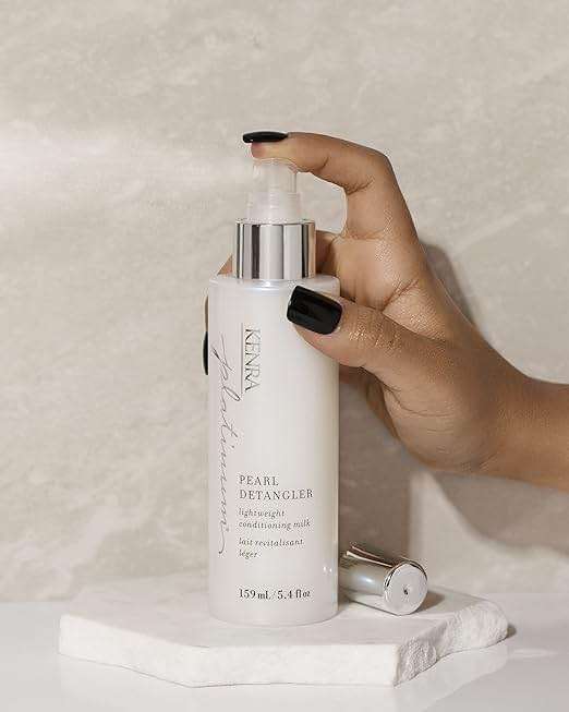 Kenra Platinum Pearl Detangler | Lightweight Conditioning Milk - Image 5