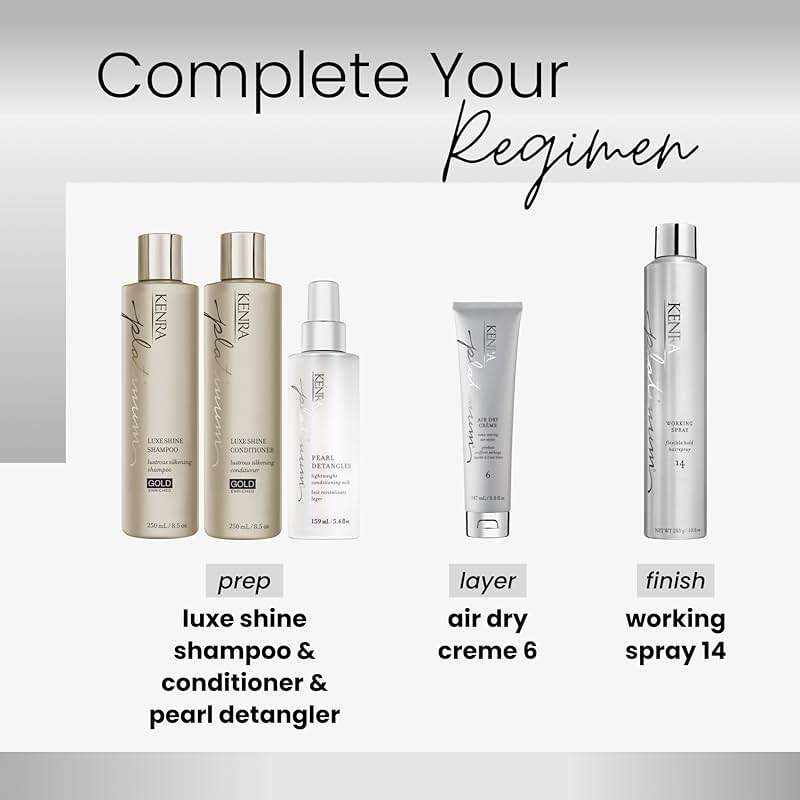 Kenra Platinum Pearl Detangler | Lightweight Conditioning Milk - Image 6