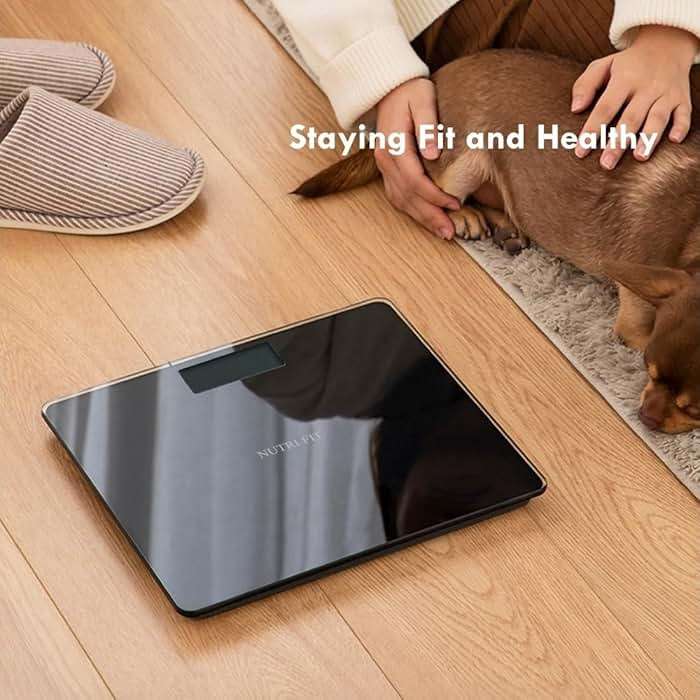 NUTRI FIT Digital Bathroom Scale for Body Weight, Bath Scale for Accurate Weight Watching with Large LCD Display, Most Accurate for The Elderly Safe Home Use, 330 lbs - Image 7