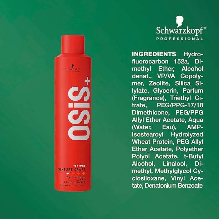 OSiS+ Texture Craft - Volumizing Dry Texture Spray with Natural Feel & Root Lift - Image 3