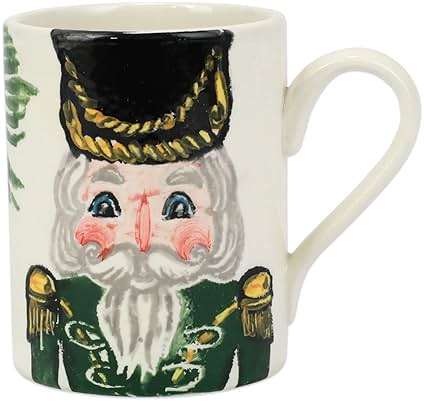 VIETRI Nutcrackers Assorted Mugs - Set of 4 - Image 4