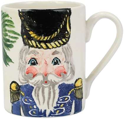 VIETRI Nutcrackers Assorted Mugs - Set of 4 - Image 5