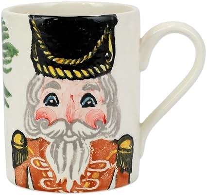 VIETRI Nutcrackers Assorted Mugs - Set of 4 - Image 6