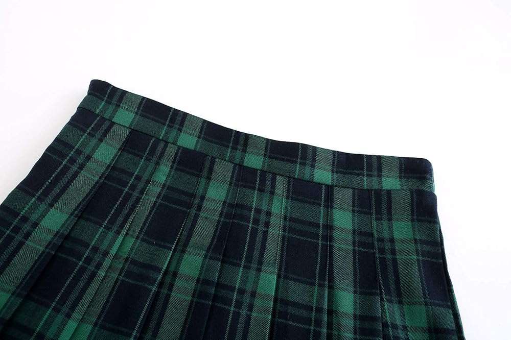TONCHENGSD Women's High Waist Pleated Mini Skirt Skater Tennis Skirt - Image 3