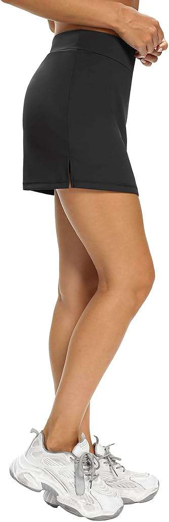 LouKeith Tennis Skirts for Women Golf Athletic Activewear Skorts Mini Summer Workout Running Shorts with Pockets - Image 4