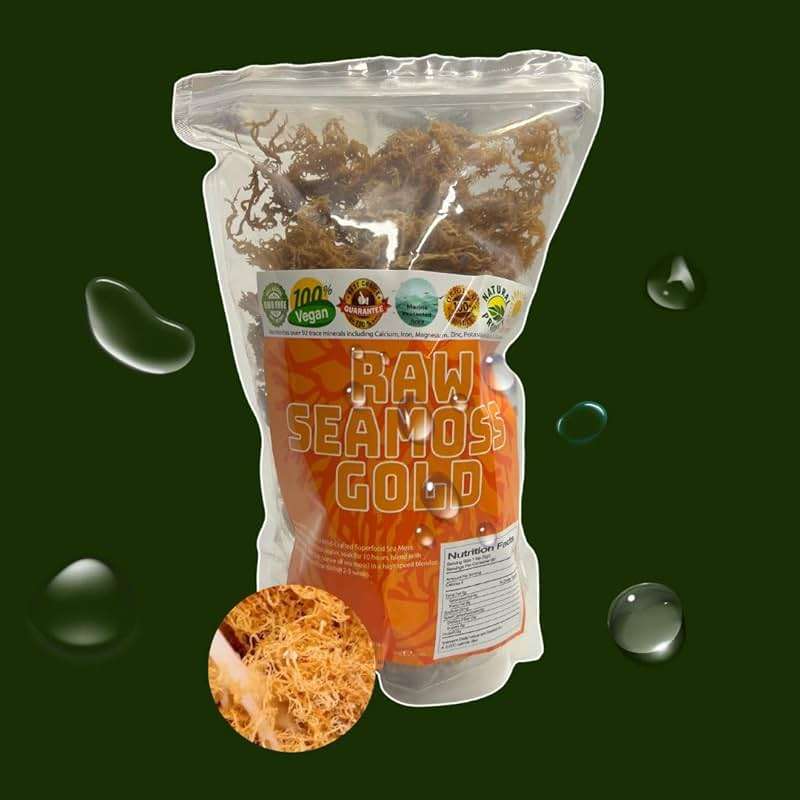 Sea Moss | Irish Sea Moss | Wildcrafted - 100% Natural, Makes 120+ oz of Seamoss Gel | Dr. Sebi - 8oz for Health & Wellness - Image 8