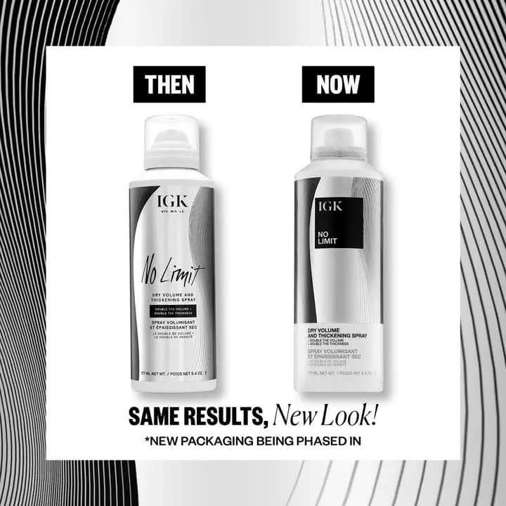 IGK No Limit Volumizing Spray – Root Lift & Full-Body Hair Spray for Long-Lasting Volume - Image 2