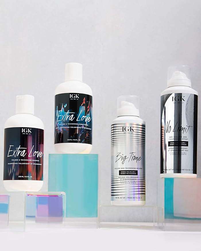 IGK No Limit Volumizing Spray – Root Lift & Full-Body Hair Spray for Long-Lasting Volume - Image 4