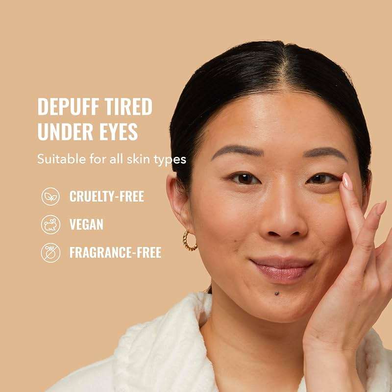 Good Molecules Yerba Mate Wake Up Eye Gel - Hydrating Under Eye Gel Cream with Hyaluronic Acid and Caffeine - Target Dark Circles and Puffiness - Skin Care for Face - Image 2