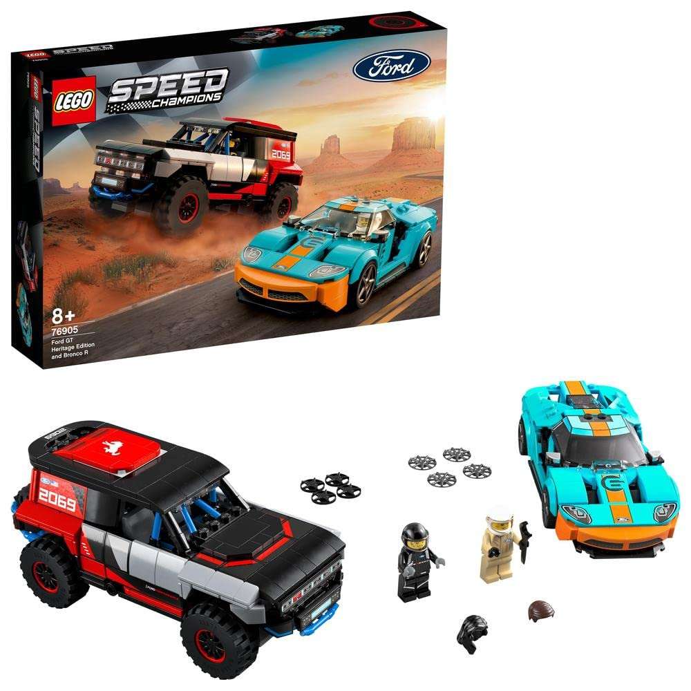 LEGO Speed Champions - Ford GT Heritage Edition and Bronco R (76905.) - Image 1