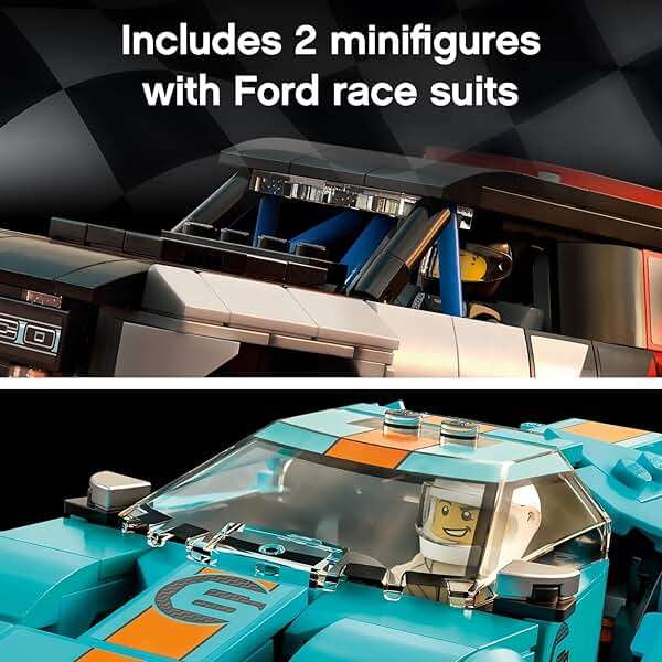 LEGO Speed Champions - Ford GT Heritage Edition and Bronco R (76905.) - Image 11