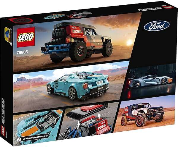 LEGO Speed Champions - Ford GT Heritage Edition and Bronco R (76905.) - Image 16