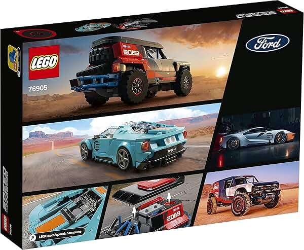LEGO Speed Champions - Ford GT Heritage Edition and Bronco R (76905.) - Image 19