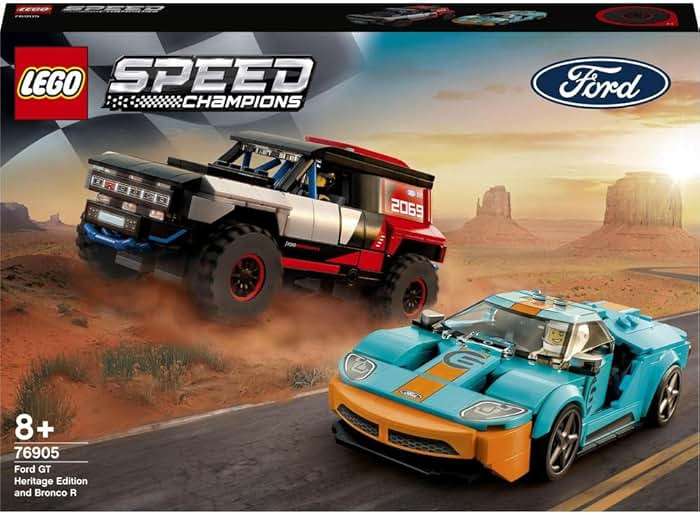 LEGO Speed Champions - Ford GT Heritage Edition and Bronco R (76905.) - Image 3