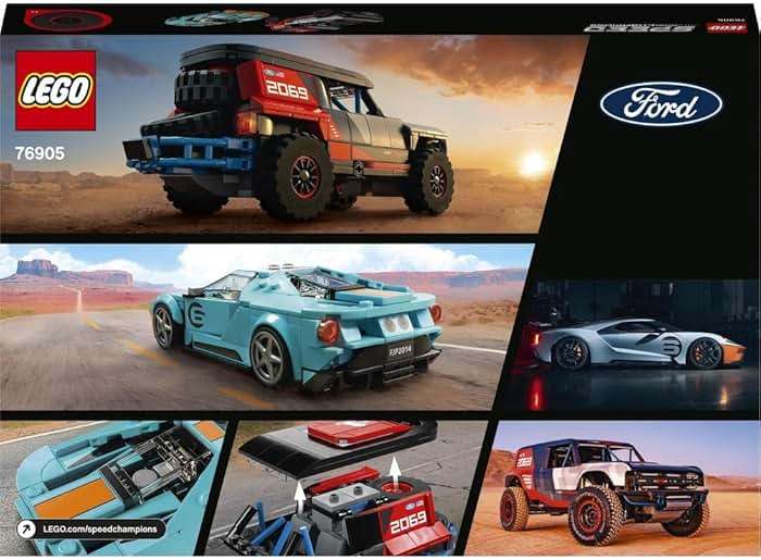 LEGO Speed Champions - Ford GT Heritage Edition and Bronco R (76905.) - Image 6