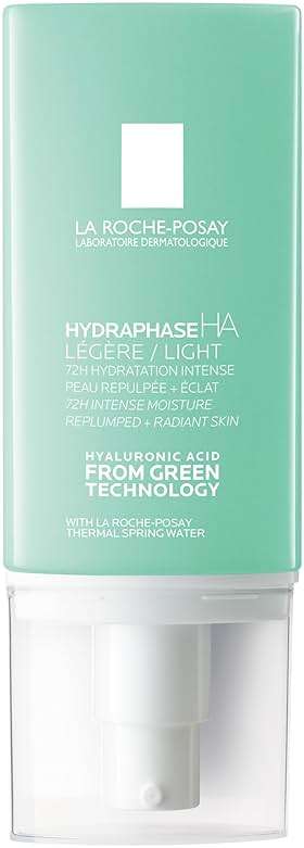 La Roche-Posay Hydraphase HA Light Face Moisturizer, Hyaluronic Acid Face Moisturizer with 72HR Hydration, Oil Free & Non-Comedogenic, 50 ML, 1.69 fl. oz. - Image 1