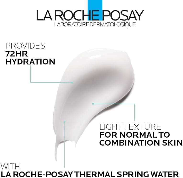 La Roche-Posay Hydraphase HA Light Face Moisturizer, Hyaluronic Acid Face Moisturizer with 72HR Hydration, Oil Free & Non-Comedogenic, 50 ML, 1.69 fl. oz. - Image 3