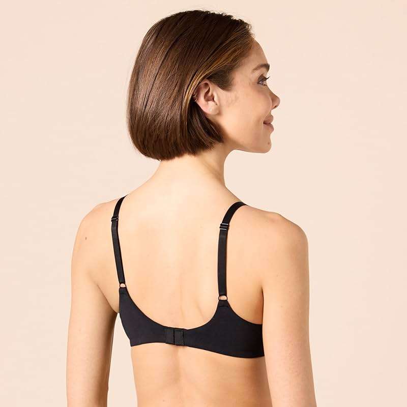 Amazon Essentials Women's Underwire T-Shirt Bras, Comfortable, Pack of 2 - Image 2