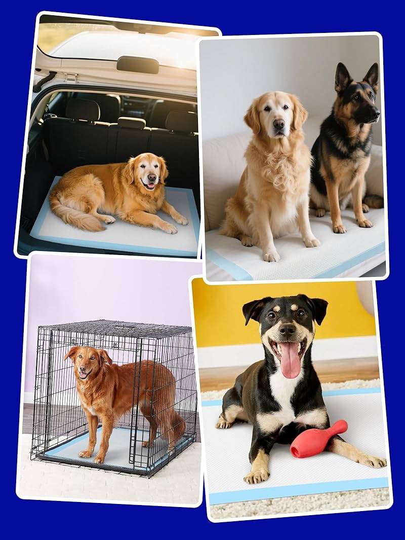 Ownpets Extra Large Dog Pee Pads 35"x32" - 6-Layer Leak Proof Puppy Training Pads with Quick-Dry Surface for Puppies, Adult, Senior & Incontinent Dogs, Multi-Cat Households, 40 Count - Image 6