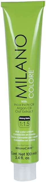 Milano Care Milano Colore – Nourishing Hair Coloring Treatment – Permanent Hair Dye – Hair Color Cream (Peroxide Cream Not Included), CR10 Blue, 100ml/3.4 oz - Image 2