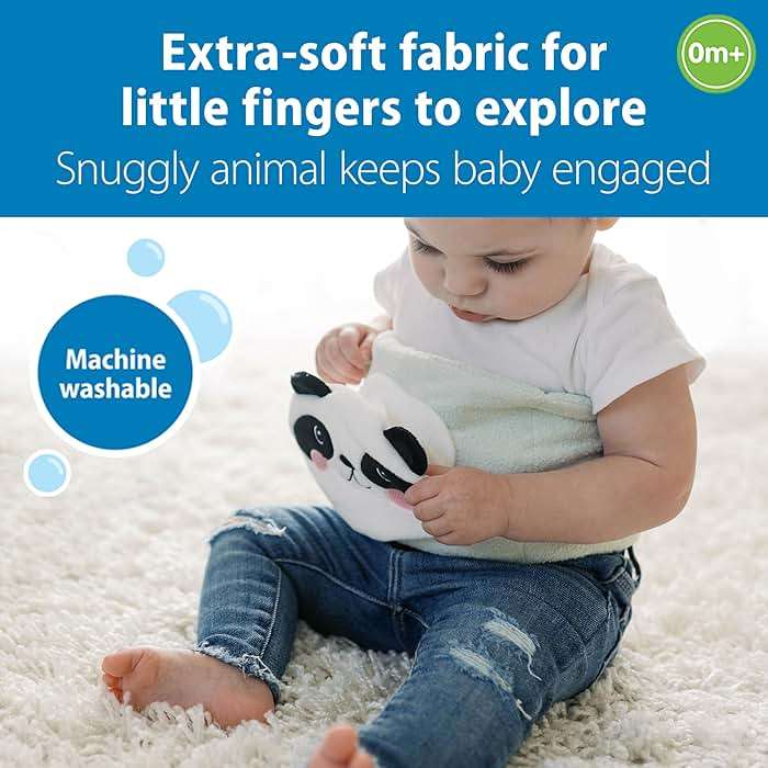 Dr. Brown's Infant Gripebelt Heated Belly Band, Soothe Baby's Tummy with Gentle Warmth and Compression, Panda, 0m+ - Image 5