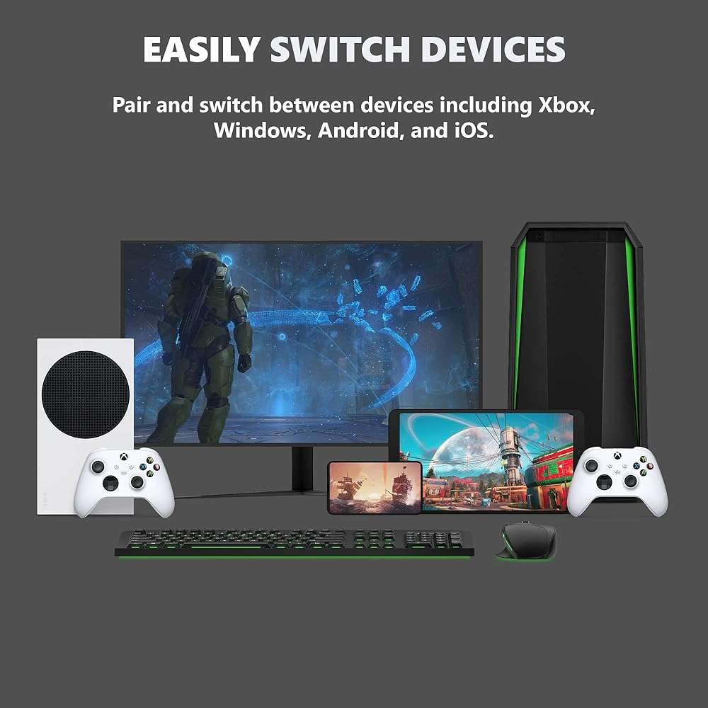 Microsoft Controller for Series X/S, & Xbox One (Latest Model) - Robot White (Renewed) - Image 6