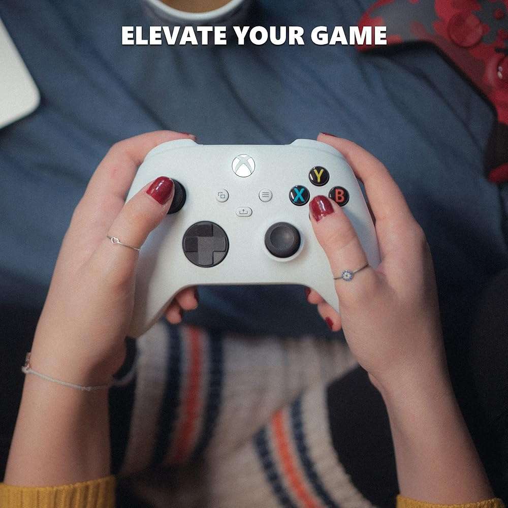 Microsoft Controller for Series X/S, & Xbox One (Latest Model) - Robot White (Renewed) - Image 7