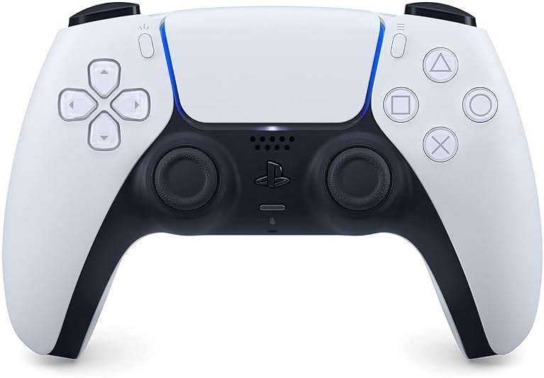 Playstation 5 DualSense Wireless Controller - White (Renewed) - Image 1